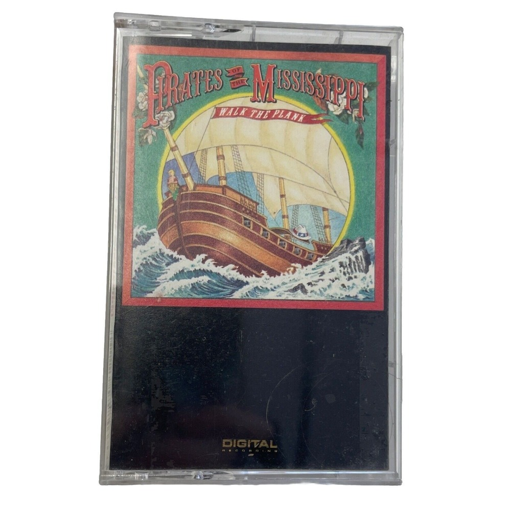 Pirates Of The Mississippi Walk The Plank‎ Cassette Tape
